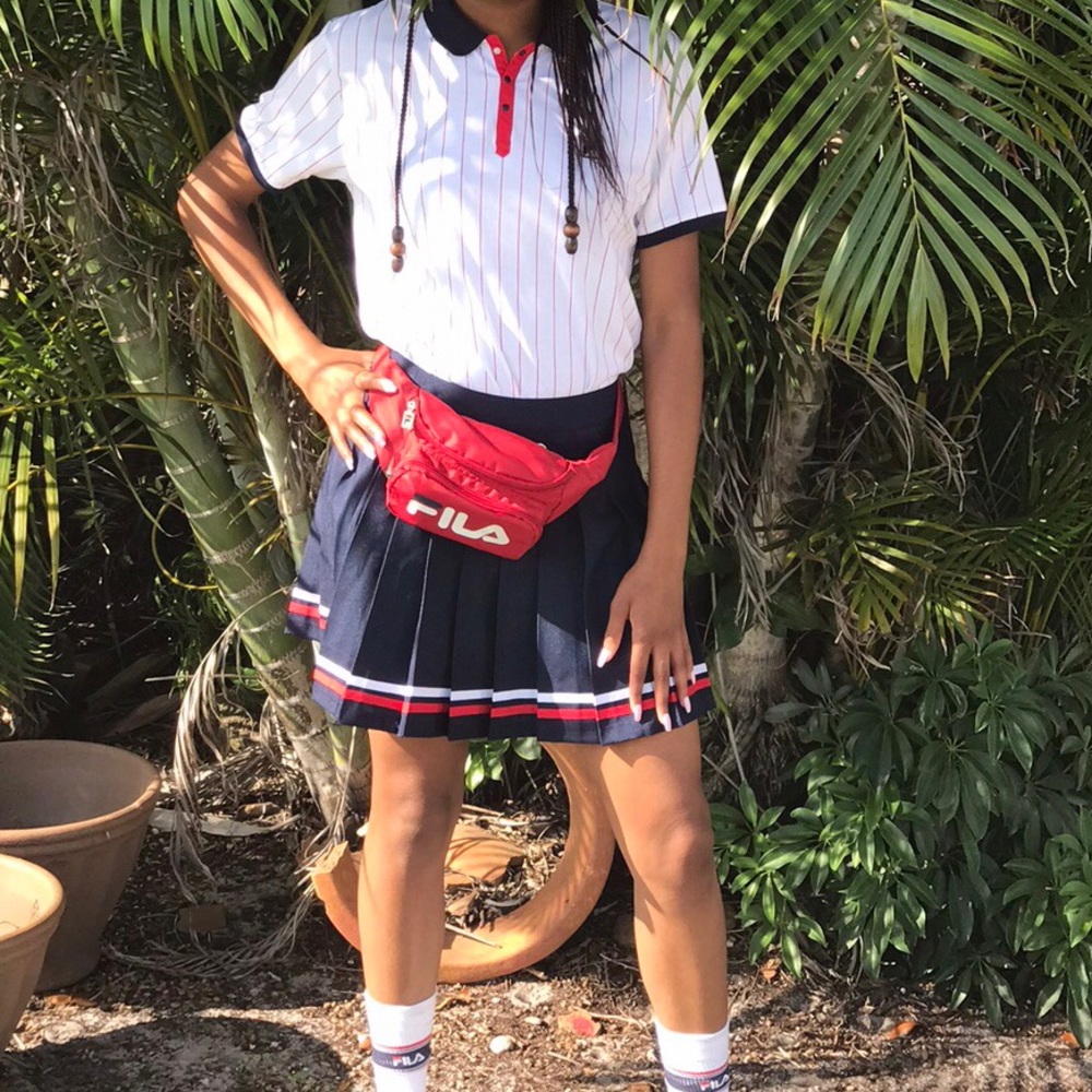 Fila Shirt and Skirt Set